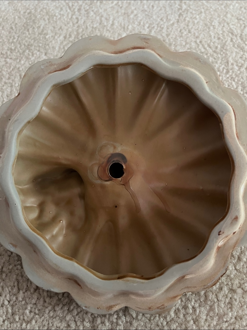 Ceramic Pumpkin with Lid- - Picture 3 of 7